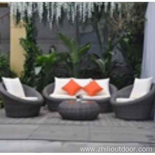 garden outdoor wicker furniture rattan sofa